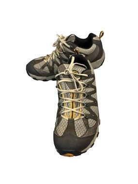 Oboz Luna Men's Brown $ Gray Hiking Lightweight Trail Sneakers Shoes Size 9